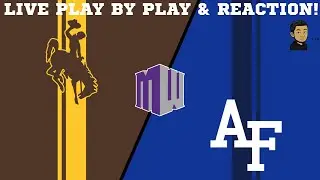 Wyoming Cowboys vs Air Force Falcons | NCAA Livestream Live Play By Play & Reaction (10/18/2025)