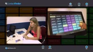 Recepci&oacute;n Virtual Contact Finder (HTML5 + Microsoft Lync)