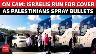 Dashcam Footage: Israelis Flee, Abandon Cars As Palestinian Fighters Launch Huge Attack In Jerusalem