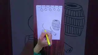 Very easy Bihu Drawing | How to Draw very easy Bihu Festival Drawing #bihu #easy #drawing #howtodraw