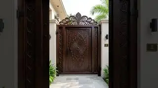 latest single door design in wood ##shorts #trending