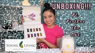 YOUNG LIVING ESSENTIAL OILS: My OILventure begins ft Feather the Owl Diffuser (UNBOXING)| Jesnin Joy