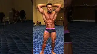 Muscle Model Backstage Posing (big granty)