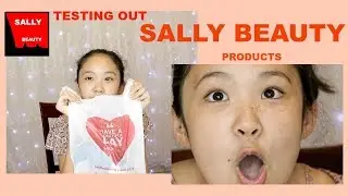 TESTING OUT SALLY BEAUTY MAKEUP!💄🛍