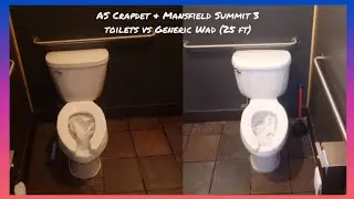 505: American Standard Badet & Mansfield Summit 3 toilets VS Generic Wads (Around 25 ft)