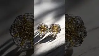 DIY : Boucles d'oreilles 🌼 en perles Miyuki #miyuki #diy #bouclesdoreilles #accessorie #perles