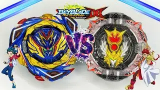Savior Valkyrie VS Greatest Raphael [Valt VS Rashad] - Beyblade Burst DB #shorts