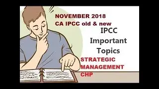 CA IPCC new and old STRATEGIC MANAGEMENT important questions november 2018