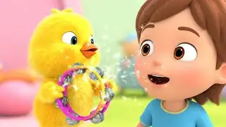 Why Is Baby Chick Tapping the Tambourine | Fun Toddler Song | Kids Rhymes