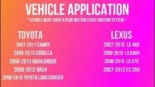 100% Plug & Play Remote Start Kit for many Toyota Vehicle Applications - FULL INSTALL