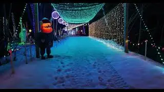 Orono Stillwater River Trail of Lights Tour 4K
