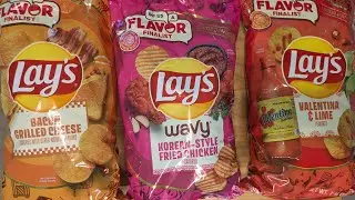 Lay&rsquo;s Do Us a Flavor Taste Test! | Korean Fried Chicken, Valentina & Lime, and Bacon Grilled Cheese