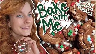 Let's Bake Some Hot Cocoa Cookies Together (weird dough, trust the process)
