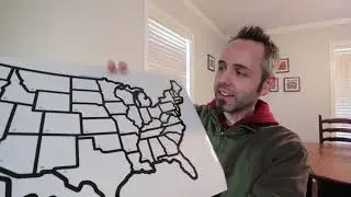 Is This the Best USA Sticker Map for RV, Camper, or Vehicle?