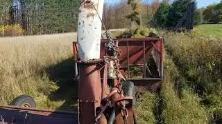 Flail chopping with the International 766 Black Stripe
