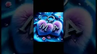 AM love letter video❤️#nameart #namestatus #nameartvideo #shorts #shortvideo #trendingshorts #viral