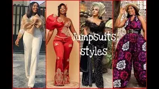Jumpsuits styles for classy ladies 2023 | African Fashion jumpsuits