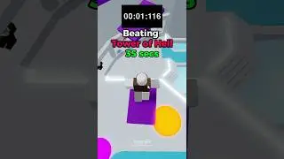 Tower of hell Speedrun!🤩 #roblox #towerofhell #speedrun #fyp
