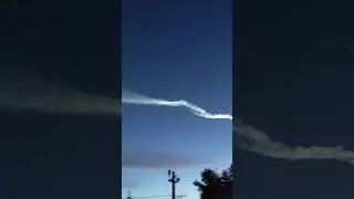 Rocket launch, Los Angeles