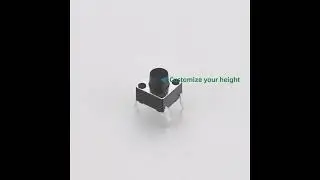 6.0*6.0 Series DIP Tact Switch Multi height Display
