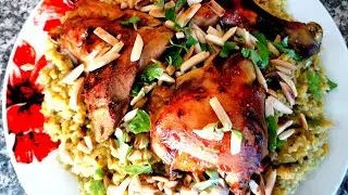 ФРИКЕ freekeh копчёная пшеница с румяной курочкой