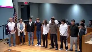 Butner-Stem Middle School Boys Soccer Team Proclamation