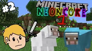 Minecraft Neoncore #1 Part 2 - Lambs to The Slaughter