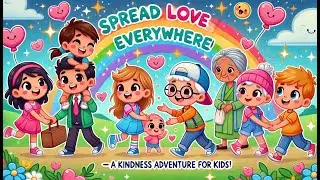Spread Love Everywhere 💕 | A Kindness Adventure for Kids!