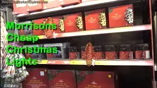 Обзор недорогих рождественских гирлянд на батарейках в супермаркете Morrisons 2019 года
