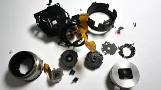 Canon Ixus Lens Teardown
