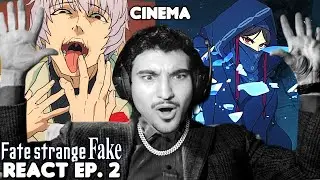 EM CHOQUE COM A ANIMA&Ccedil;&Atilde;O DESSE ANIME!!! React Fate/Strange Fake EP. 2