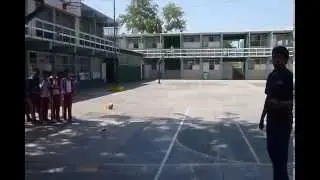 CLASE DE EDUCACION FISICA EN SECUNDARIA, 2do GRADO ''C''
