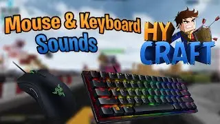 Mouse & Keyboard Sounds ASMR #1 | Skywars | Hycraft Network