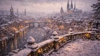 Turn Your TV Into Art | Vintage European Winter Art for Frame TV | 3 Hour Gallery Experience #tvart