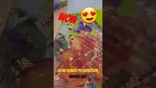 😁⚘️Resin Flower Preservation #resin #gift #newcastle #art #dreamjob #polish #ideas #relax #wedding
