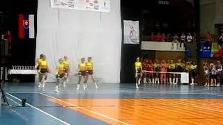 Diridonky Prešov - MSR Bratislava 2010, mini baton juniorky *perfect day