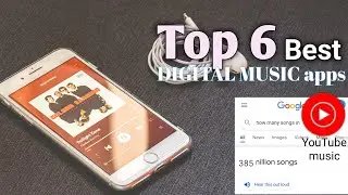TOP 6 BEST DIGITAL MUSIC APPS IN THE WORLD, with 385 millions song