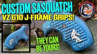 Изготовленные на заказ рукоятки G10 Sasquatch J-Frame!..(Как они могут стать вашими!)