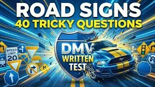 40 Tricky Road Signs You MUST Know for your Driving Test