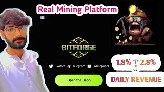 BitForge New NFT Project || How to add USD to the Site || Join To Start Mining Platform