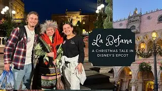 La Befana the CHRISTMAS WITCH in Epcot's Italy | EPCOT's International Festival of the Holidays