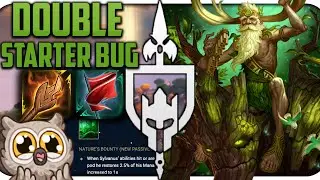 SMITE BUG! BUYING TWO STARTER ITEMS IS HILARIOUS!