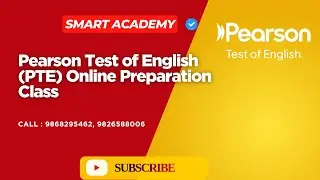 Pearson Test of English (PTE) | Online Preparation Class 2082 | Smart Academy Nepal