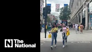 This is London's Oxford St during and after lockdown