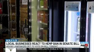 Local businesses react to hemp ban in Senate bill