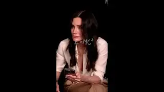 Jenna Ortega & Melissa Barrera translating for Courtney Cox 😂 #shorts