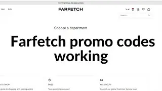 farfetch promo code 2023 I farfetch promo code 2023 I farfetch discount code