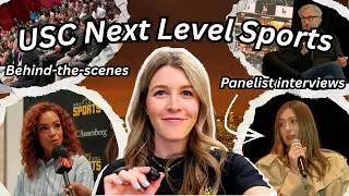 Day in my life ✌️ Journalism student at the USC Next Level Sports Conference