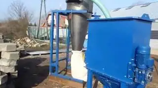 Polistirolo smulkintuvas / Styroporzerkleinerer/ Styrofoam recycling machine