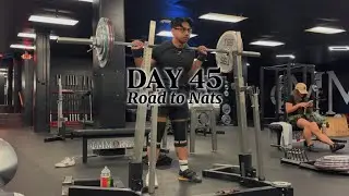 Powerlifting Vlog | Road to Nationals Day 45